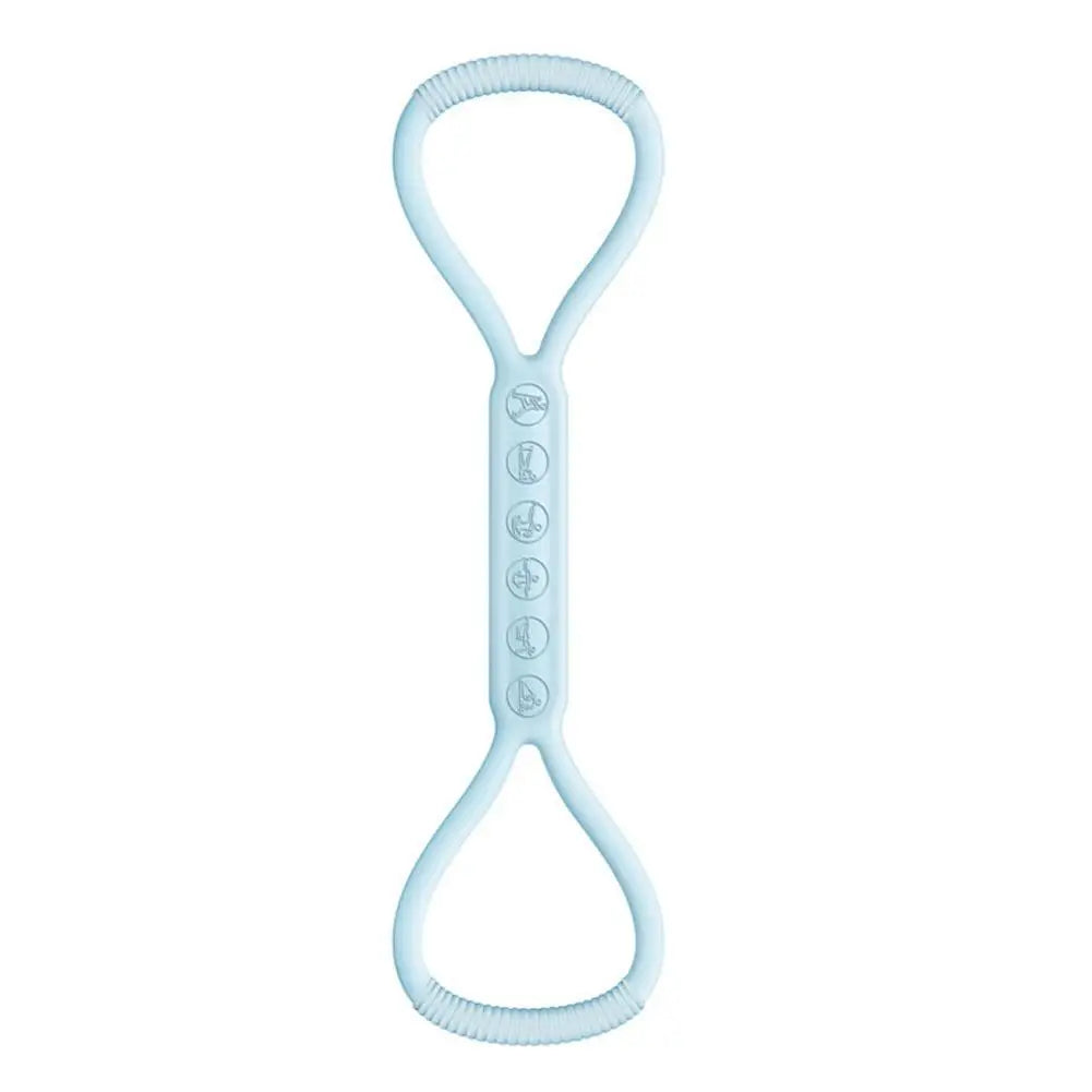 8 Word Tensioner Eight Silicone Yoga Auxiliary Home Elastic Band Fitness Equipment Shoulder Beauty Back Elastic Band
