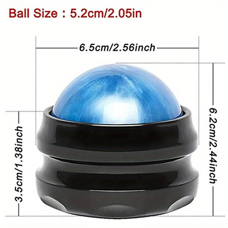 1pc of Hand-Operated Roller, Ball Massager, Body And Foot Relaxer, Relaxation Tool for Pressure.