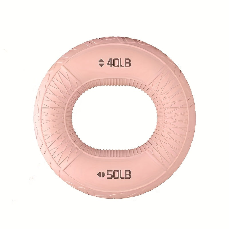 5pcs/1pc Silicone Grip Strength Enhancer Rings, 10-20/20-30/30-40/88.18-50.0/48.99LB Hand Grip Training, Forearm and Finger Exerciser Equipment - Suitable for Muscle Training, Sports, Climbing, Fitness