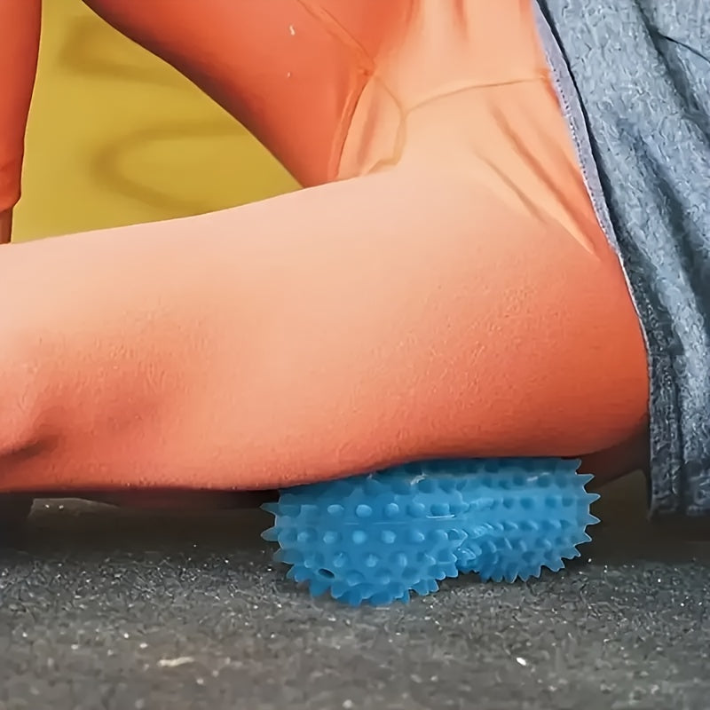 Colorful PVC Spiky Massage Balls for Deep Tissue Massage: Stress, and Muscle Soreness - Hard and Durable