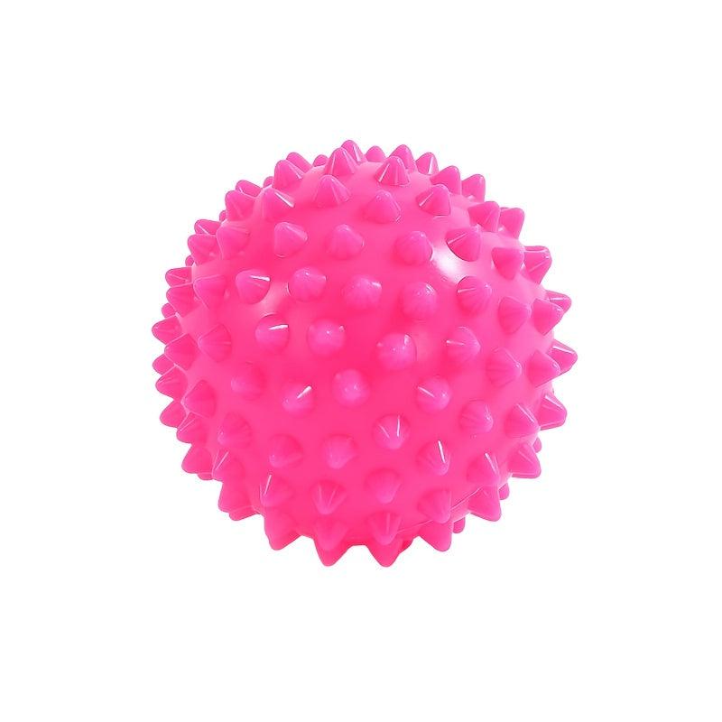 Colorful PVC Spiky Massage Balls for Deep Tissue Massage: Stress, and Muscle Soreness - Hard and Durable
