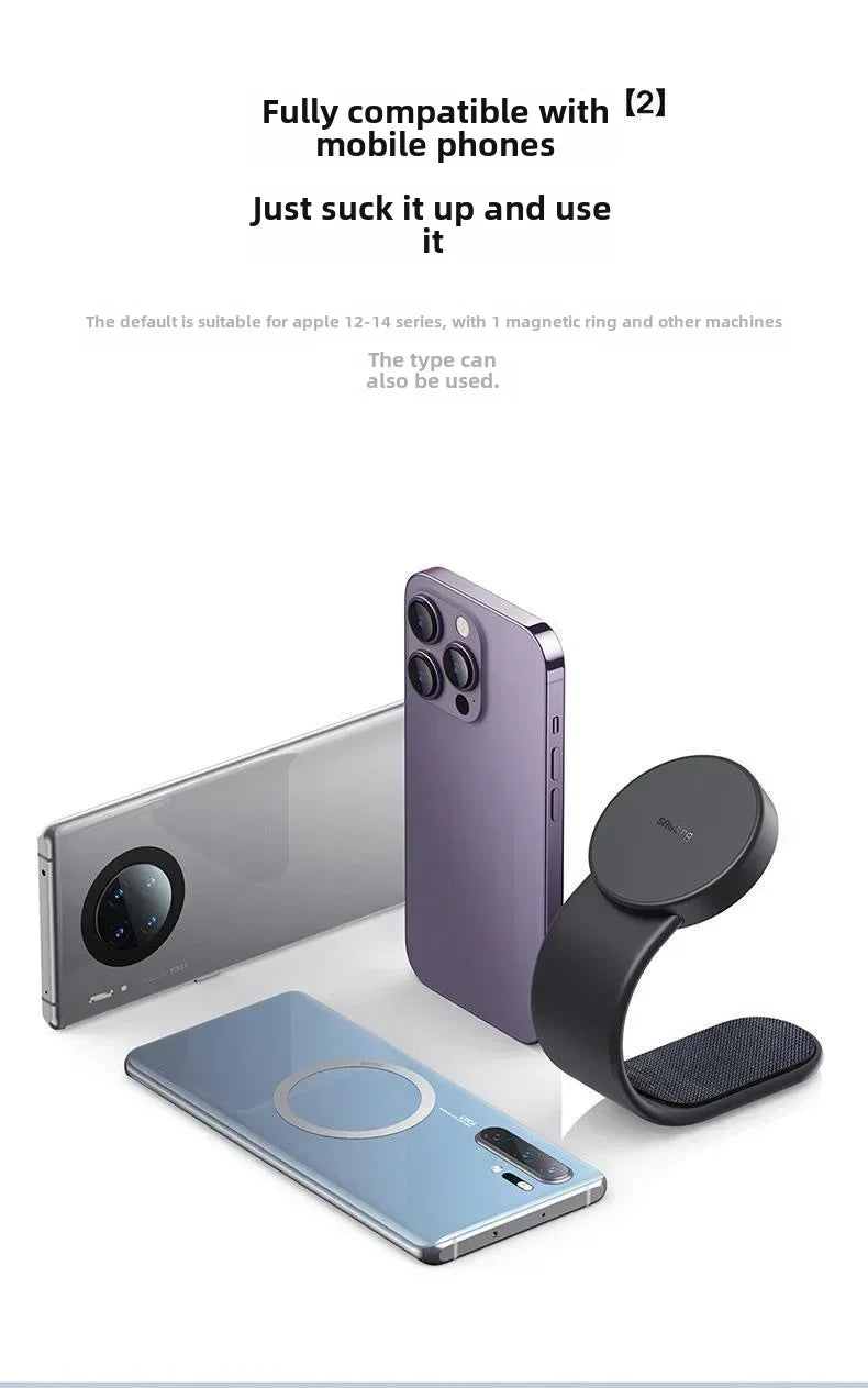 VIKEFON New magnetic Magnetic Car Mobile Phone Holder Foldableing Car Special Car Suction Cup Disc Magnetic Navigation Suction