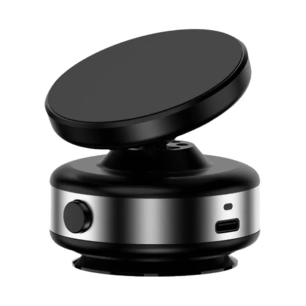 Car Magnetic Vacuum Phone Holder 360° Swivel Wireless Charging Bracket Dashboard Support GPS in Car For iPhone 15 14 13 Huawei