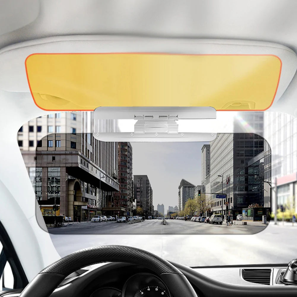 Car Sun Visor Polarized Anti Glare Sun Visor Extender Anti-Dazzle UV Blocking Sunshade HD Night Vision Driving Goggle Sun Shade
