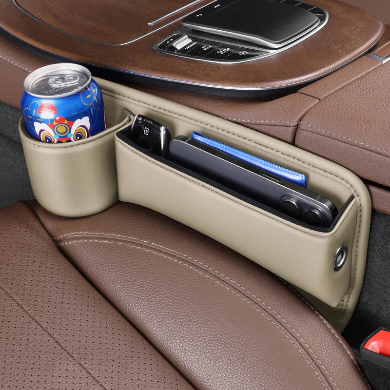 Car Seat Gap Organizer Storage Box Pocket Multifunction Universal Wallet Keys Card Cup Phone Holder Auto Interior Accessories