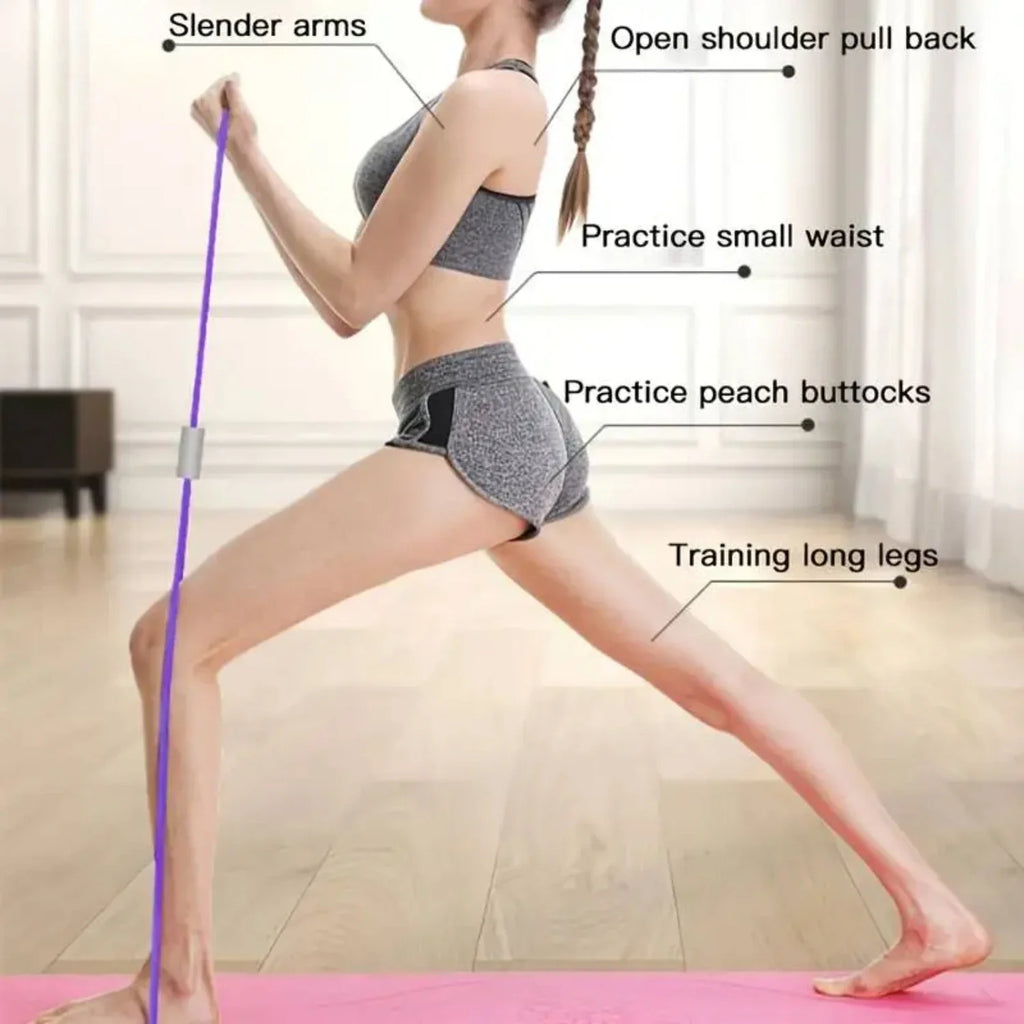 Enhanced Resistance Bands for Strength Training - Form-Improving 8-Shaped Exercise Equipment for Maximum Stretching of Shoulders