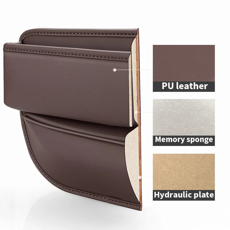 Car Seat Gap Organizer Storage Box Pocket Multifunction Universal Wallet Keys Card Cup Phone Holder Auto Interior Accessories