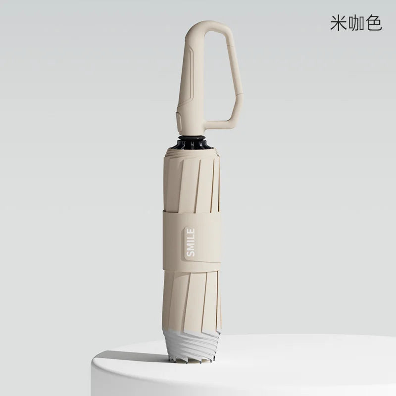 ZUODU New Style Reverse Automatic Umbrella Ring Buckle Design Reverse Umbrella Automatic Umbrella Sunscreen Umbrella Sunshade