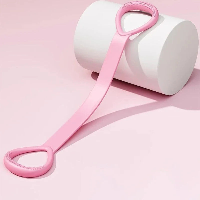 Stretch Strap Yoga 8-figure Tensioner Yoga Tool Open Back Practice Shoulder Yoga Stretching Belt Elastic Stretch Band Workout