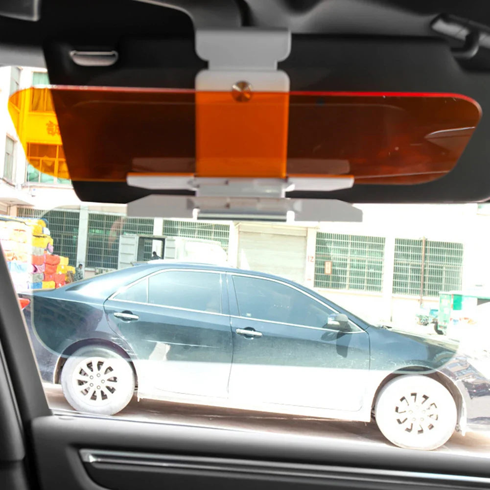 Car Sun Visor Polarized Anti Glare Sun Visor Extender Anti-Dazzle UV Blocking Sunshade HD Night Vision Driving Goggle Sun Shade