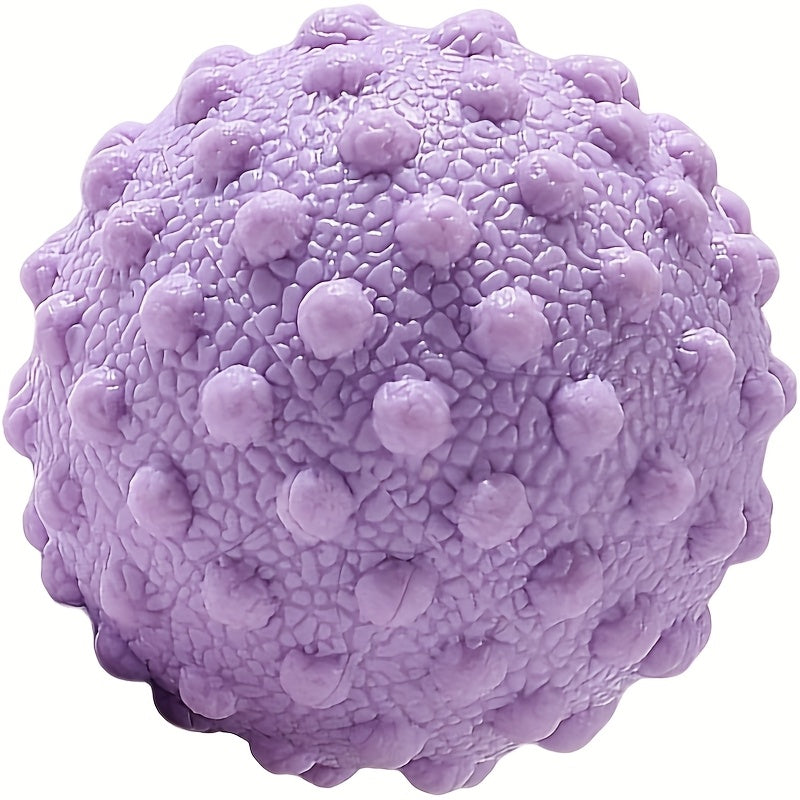 Yoga Fitness Roller, Manual Yoga Massage Ball for Full Body Trigger Point Care, Suitable for Home Gym, Muscle Relaxation in Pink, Purple, Blue, Green